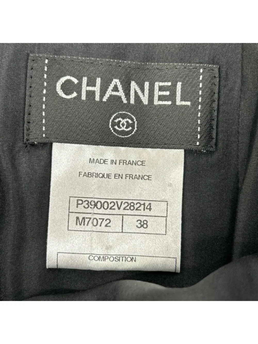 Chanel Wool Pleated Skirt 38